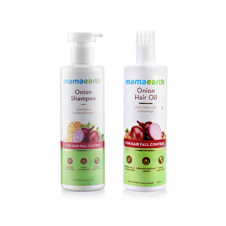 Onion Shampoo and Oil Combo - 250ml + 250ml