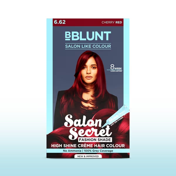 BBlunt Salon Secret High Shine Creme Hair Colour 50ml+50ml+8ml